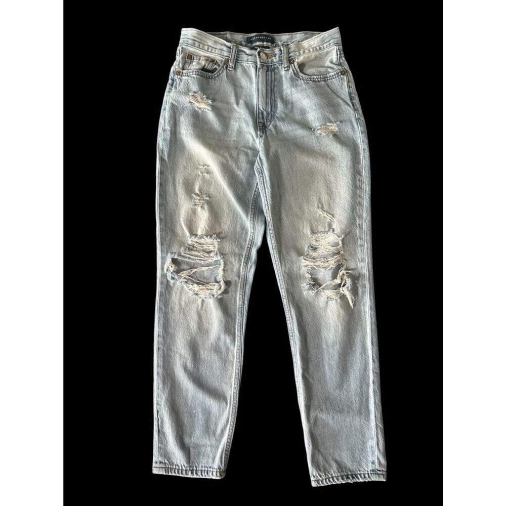 Aeropostale Light Blue Mom Jeans size 0